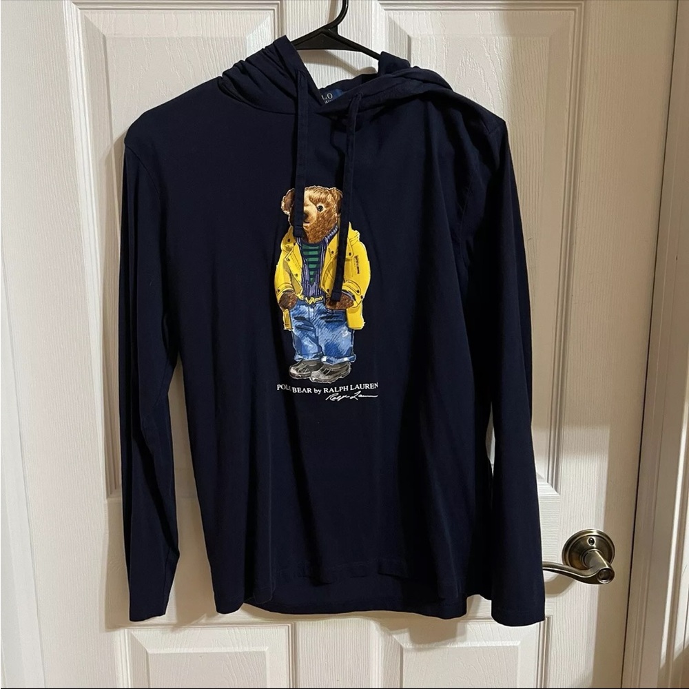 NWOT Polo Ralph Lauren Long Sleeve Shirt with Hood